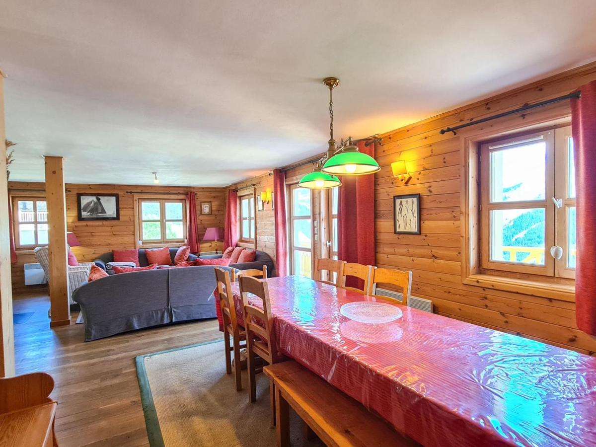 Chalet Spacieux A Flaine Avec Sauna, Cheminee Et Balcon - 6 Chambres, Proche Des Pistes - Fr-1-425-4 Екстер'єр фото